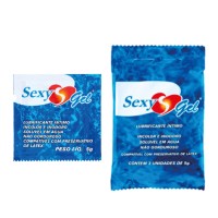 Sexy gel lubrificante intímo em sachê 5gr